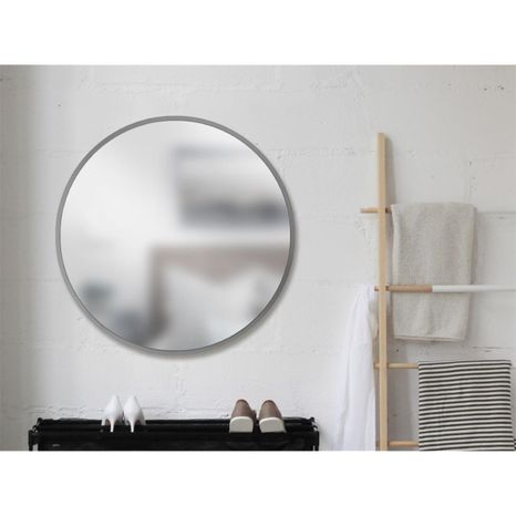 Zrcadlo HUB na zavěšení 94 cm šedé